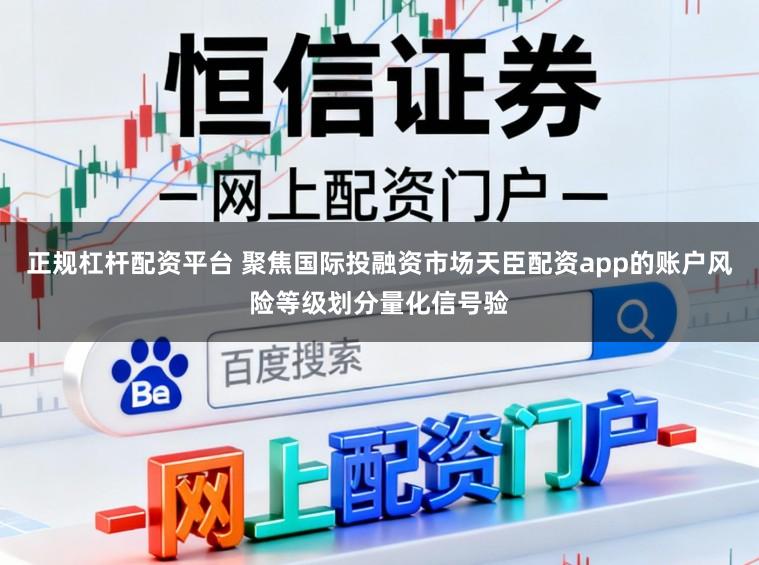 正规杠杆配资平台 聚焦国际投融资市场天臣配资app的账户风险等级划分量化信号验