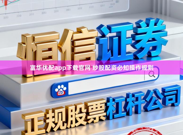 富华优配app下载官网 炒股配资必知操作规则
